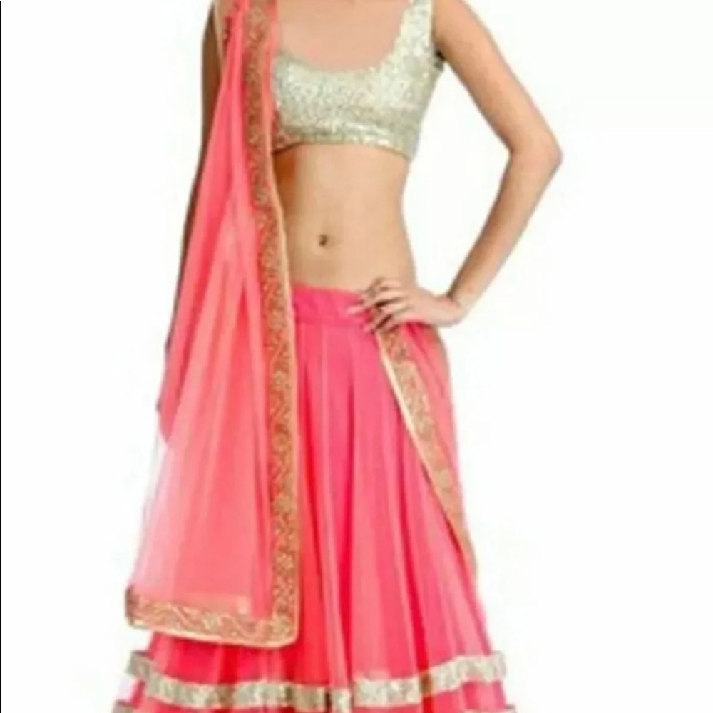 Bollywood style Lehanga.